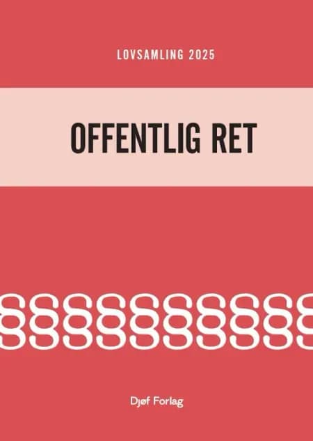 Lovsamling 2025 - Offentlig ret af Ole Terkelsen