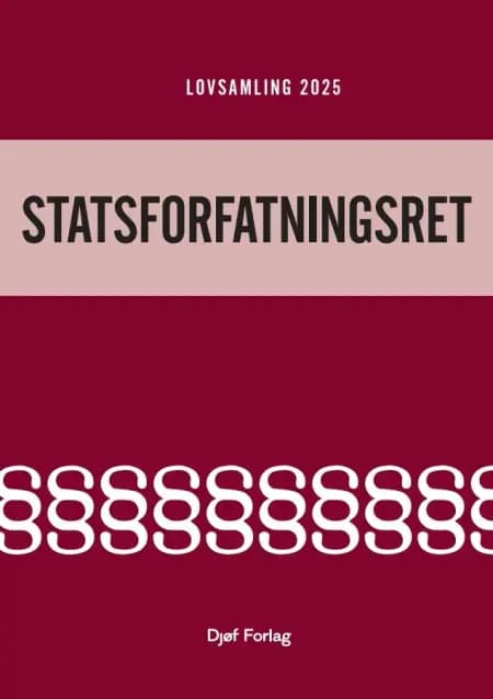 Lovsamling - Statsforfatningsret af Michael Hansen Jensen