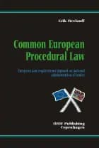 Common European Procedural Law af Erik Werlauff