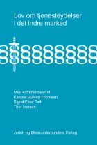 Lov om tjenesteydelser i det indre marked af Katrine Mulvad Thomsen, Thor Iversen og Sigrid Floor Toft