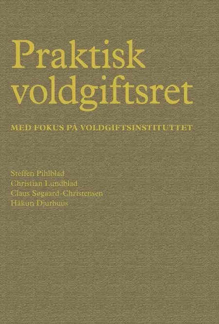 Praktisk voldgiftsret af Steffen Pihlblad