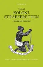 Træk af kolonistrafferetten i komparativ belysning af Vagn Greve
