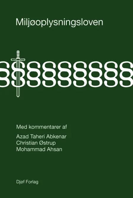 Miljøoplysningsloven med kommentarer af Azad Taheri Abkenar