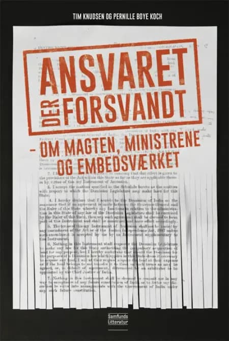 Ansvaret der forsvandt af Tim Knudsen