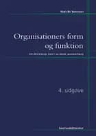Organisationers form og funktion af Niels Bo Sørensen