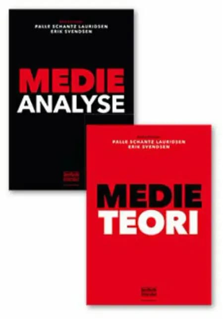 Medieanalyse + Medieteori - sampak af Palle Schantz Lauridsen