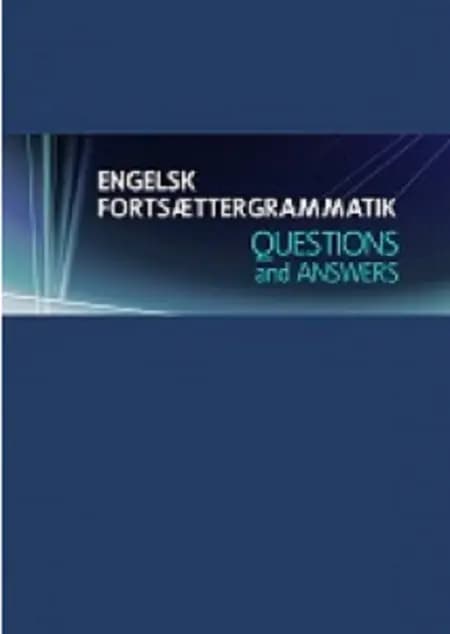 Engelsk fortsættergrammatik af Svend Madsen
