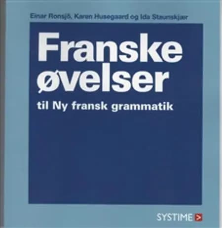 Ny fransk grammatik af Einar Ronsjö