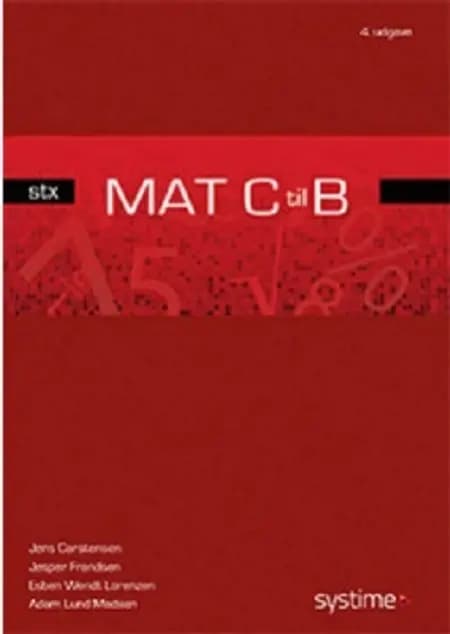 Mat C til B - stx af Jesper Frandsen