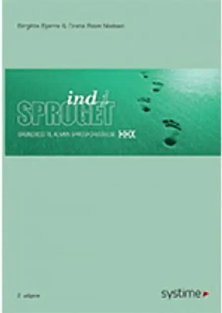 Ind i sproget (hhx) af Birgitte Bjerre