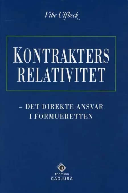 Kontrakters relativitet af Vibe Ulfbeck