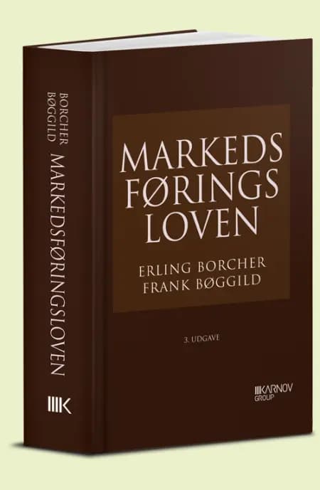 Markedsføringsloven af Erling Borcher