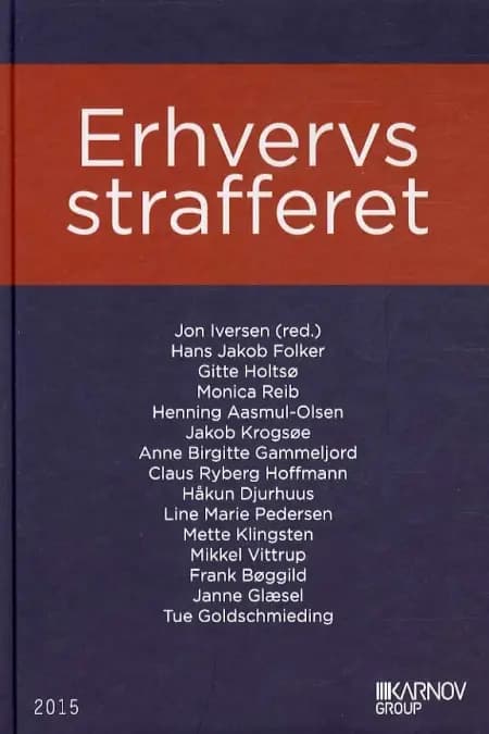 Erhvervsstrafferet af Jon Iversen