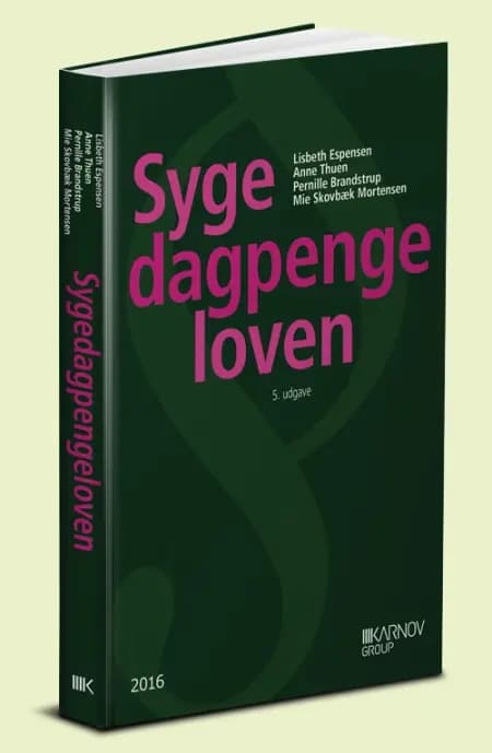 Sygedagpengeloven af Lisbeth Espensen