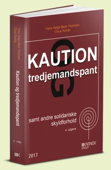 Kaution og tredjemandspant af Hans Helge Beck Thomsen