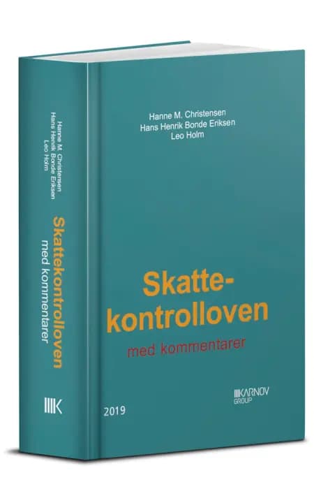 Skattekontrolloven med kommentarer af Hans Henrik Bonde Eriksen