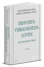Erhvervsvirksomhedsloven med kommentarer af Søren Corfixsen Whitt og Gro Rosenmai-Sarka