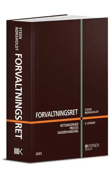 Forvaltningsret af Steen Rønsholdt