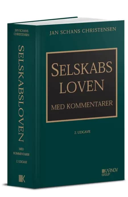 Selskabsloven med kommentarer af Jan Schans Christensen