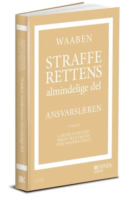 Strafferettens almindelige del af Birgit Feldtmann