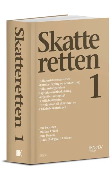 Skatteretten 1 af Jan Pedersen