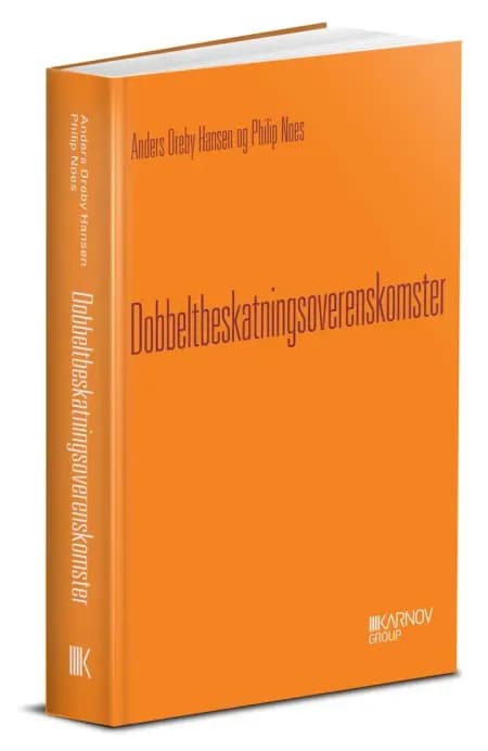 Dobbeltbeskatningsoverenskomster af Anders Oreby Hansen