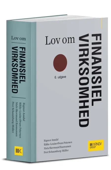 Lov om finansiel virksomhed - med kommentarer af Niels Skovmand Rasmussen