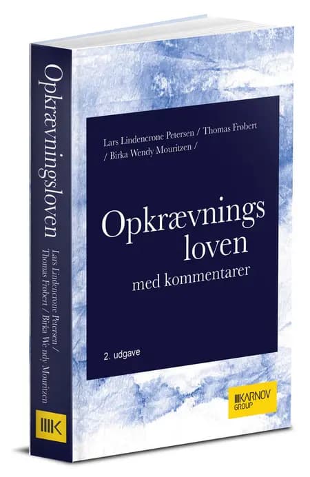 Opkrævningsloven med kommentarer af Lars Lindencrone Petersen