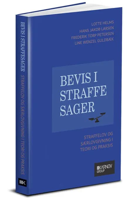 Bevis i Straffesager af Lotte Helms