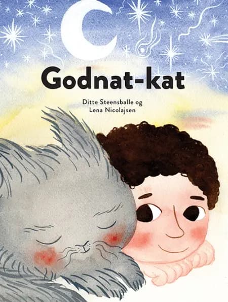 Godnat-kat af Ditte Steensballe