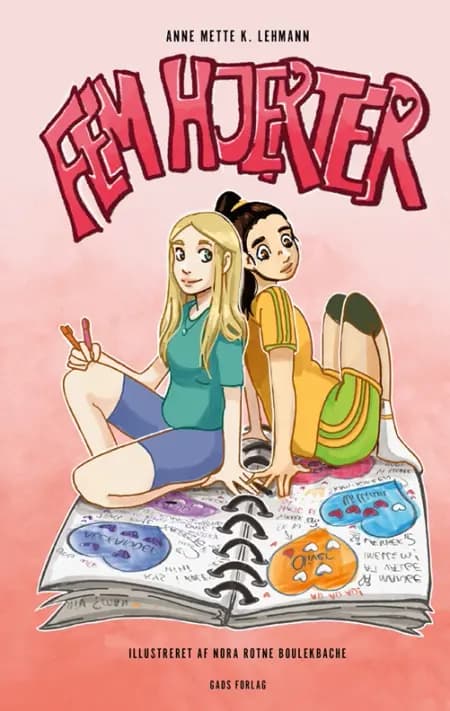 Fem hjerter af Anne Mette K. Lehmann