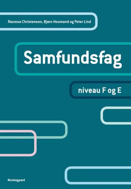 Samfundsfag, niveau F og E af Peter Lind