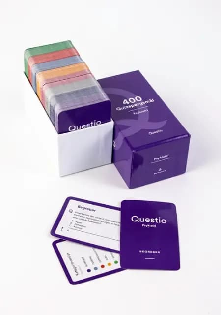 Psykiatri - 400 quizspørgsmål af Christian Ørting Jespersen