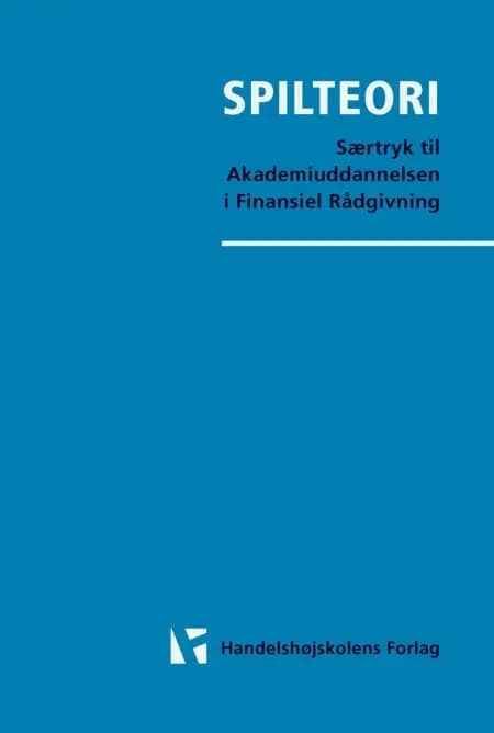 Spilteori af Birgitte Sloth