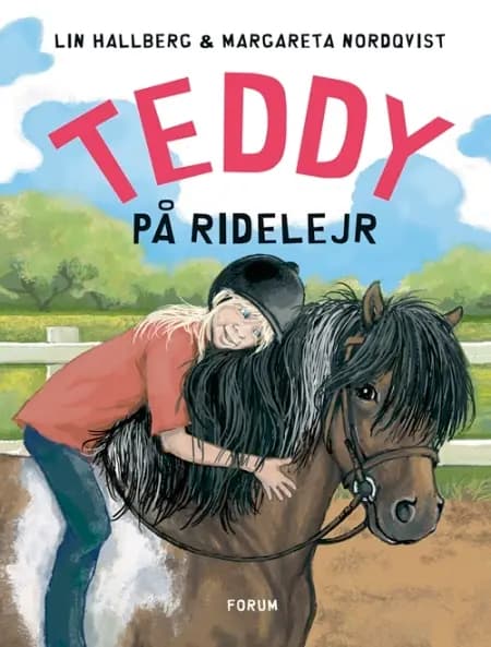 Teddy på ridelejr af Lin Hallberg