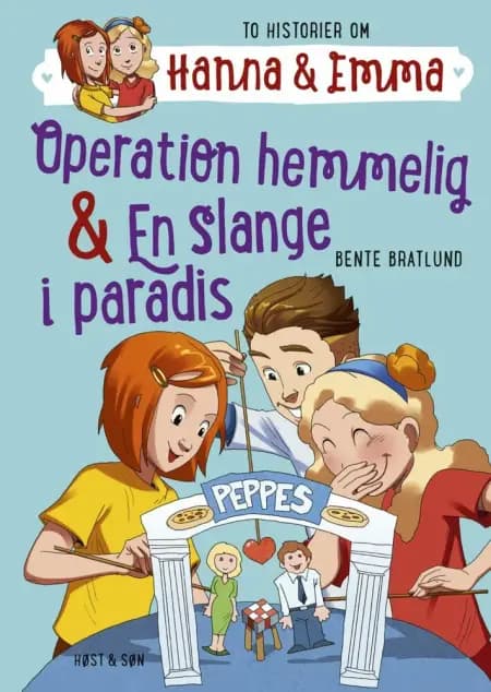 Operation hemmelig/En slange i paradis. Hanna & Emma 2 af Bente Bratlund