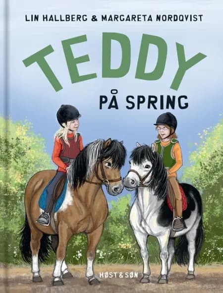 Teddy på spring af Lin Hallberg