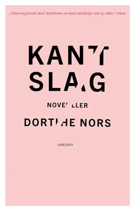 Kantslag af Dorthe Nors