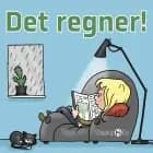 Det regner! (norsk) af Marianne Randel Søndergaard