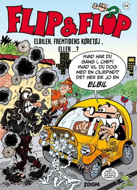 Flip & Flop 54: Elbilen - fremtiden køretøj., eller ...? af F. Ibáñez