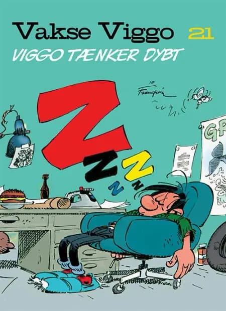 Vakse Viggo 21: Viggo tænker dybt af André Franquin