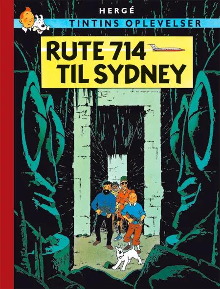Tintin: Rute 714 til Sydney - retroudgave af Hergé