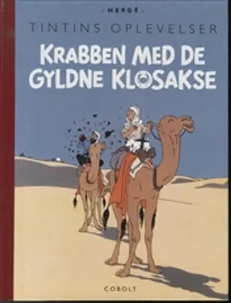 Tintin: Krabben med de gyldne klosakse - retroudgave af Hergé