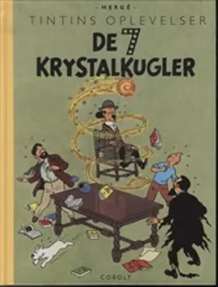 Tintin: De 7 krystalkugler - retroudgave af Hergé