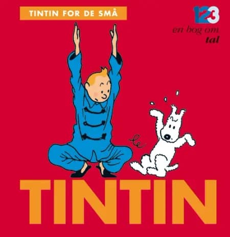 Tintin for de små: En bog om tal af Hergé