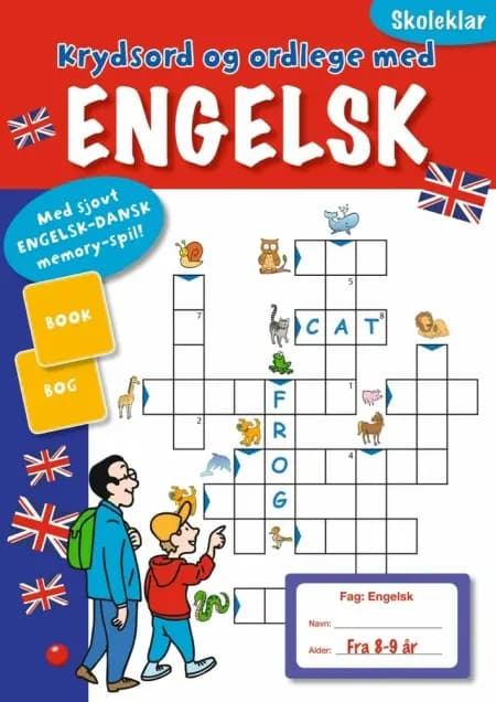 Lær engelsk med krydsord