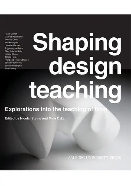 Shaping design teaching af Nicolai Steinø