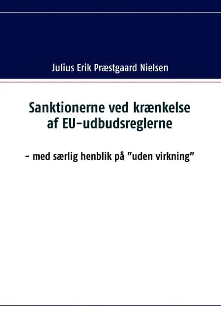 Sanktionerne ved krænkelse af EU-udbudsreglerne af Julius Erik Præstgaard Nielsen