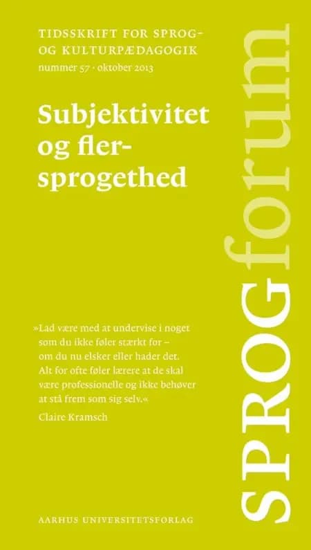 Subjektivitet og flersprogethed