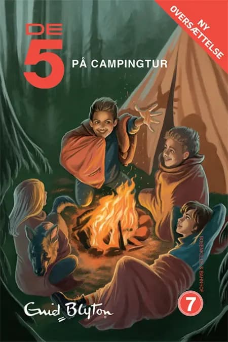 De 5 på campingtur af Enid Blyton